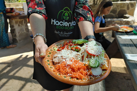 Valle de Guadalupe: Mexikansk matlagning på Hacienda Eco-Domes