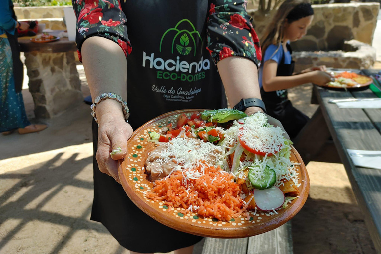 Valle de Guadalupe: Mexikansk matlagning på Hacienda Eco-Domes
