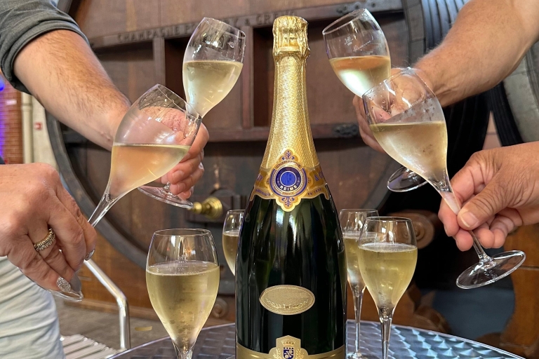 Vanuit Reims: dagtocht champagne met 6 proeverijen
