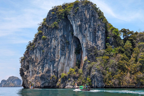 Krabi: Excursão pelas ilhas em um barco Longtail particularOpção 4: Tour particular pelas 7 ilhas