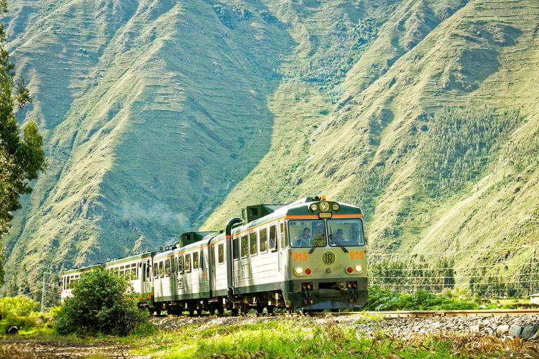 FRÅN CUSCO: Heldagstur till Machu Picchu med entrébiljetterMachu Picchu-tur med Vistadome-tåg | bimodal 360