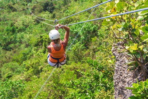 Punta Cana : Safari en tyrolienne, buggy et équitation