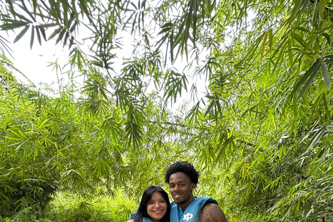 Fajardo: Vattenrutschkana, vattenfall i regnskogen El Yunque