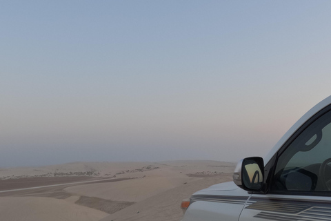 Qatar: Sunset Desert Safari with Camel Ride &amp; Sandboarding..Sharing Tour