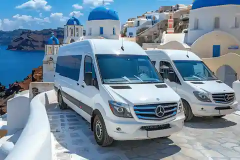 Santorini: Port Transfer to Hotels and Airport