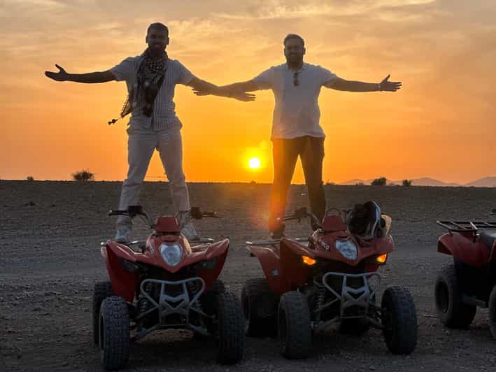 Marrakech : aventure en quad dans les dunes du désert des palmiers - quad