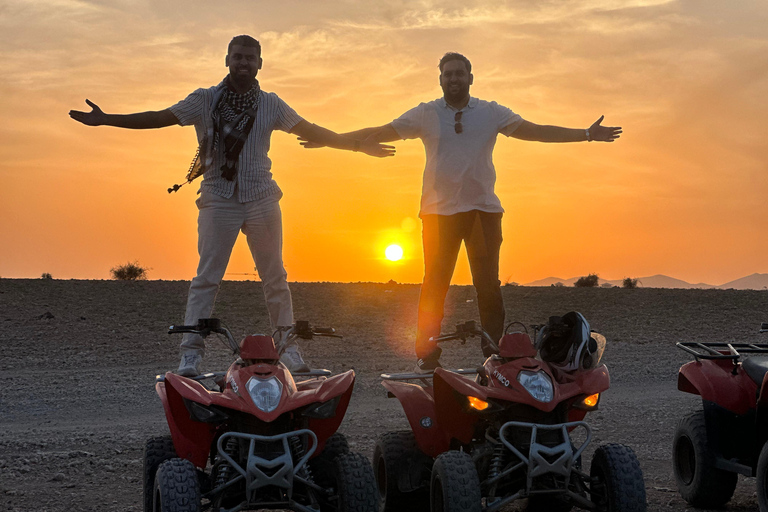 Marrakech: Aventura en quad por las Dunas del desierto de las palmeras