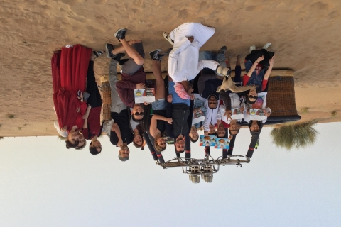 Dubai: Private Heißluftballontour über die Wüste von Dubai