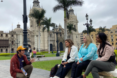 Stadsrondleiding en Catacomben in Lima - Alles InbegrepenPremium ervaring