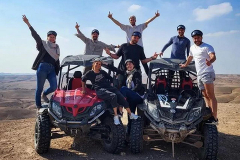 Pacote para o deserto de Agafay: passeio de buggy e de camelo e jantar com espetáculoPacote Deserto de Agafay: passeio de quadriciclo, passeio de camelo e jantar com show