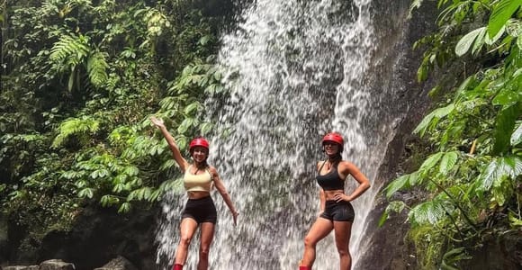 Ubud: Kuber ATV Ride with Largest Waterfall and Historic Tunnel