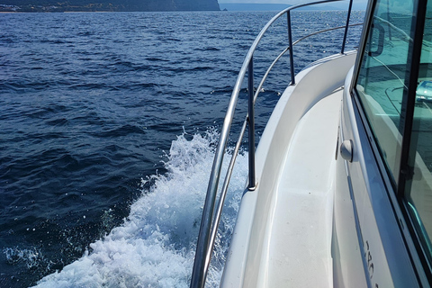 Private Boat Experience to Zahara and Trafalgar (6 hours) with Snorkeling and Appetizers Private Boat Experience to Zahara and Trafalgar (6 hours): Snorkeling and Aperitif