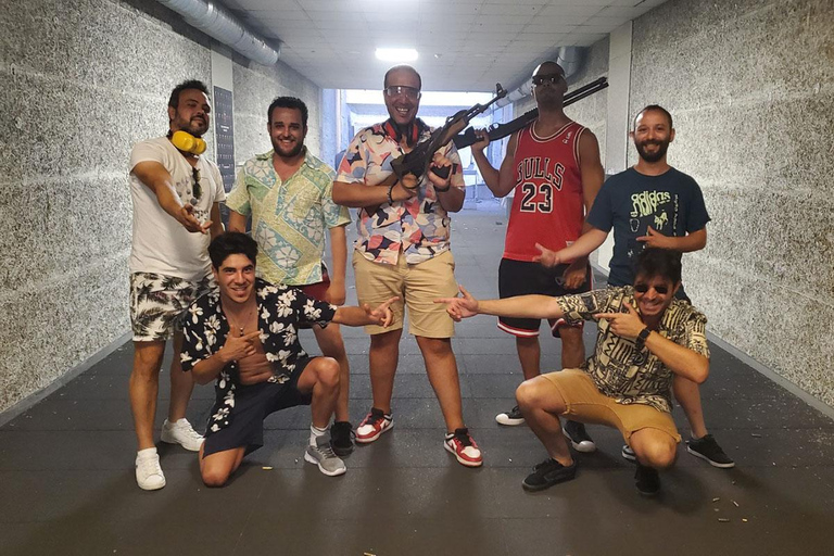 Riga: Big Gun Experience with 40 Shots and 6 Iconic Weapons Big Gun Experience: 40 Shots with 6 Iconic Weapons