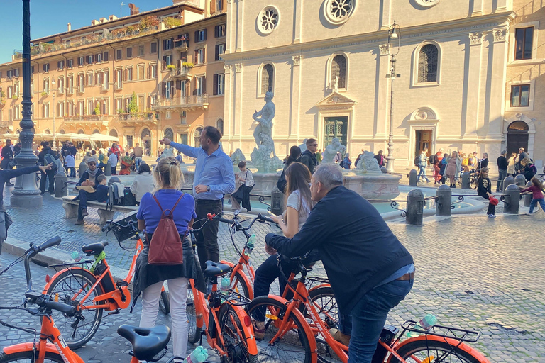 Roma: tour guiado en bici o bici eléctrica con guía localOpción de bicicleta
