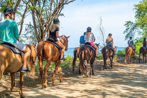 Montego Bay e Negril: Rafting em bambu no oceano, tirolesa e cavalgada