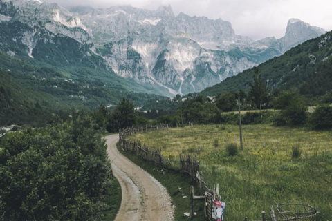Valbona to Theth Hike (Self-Guided) Transport & Map