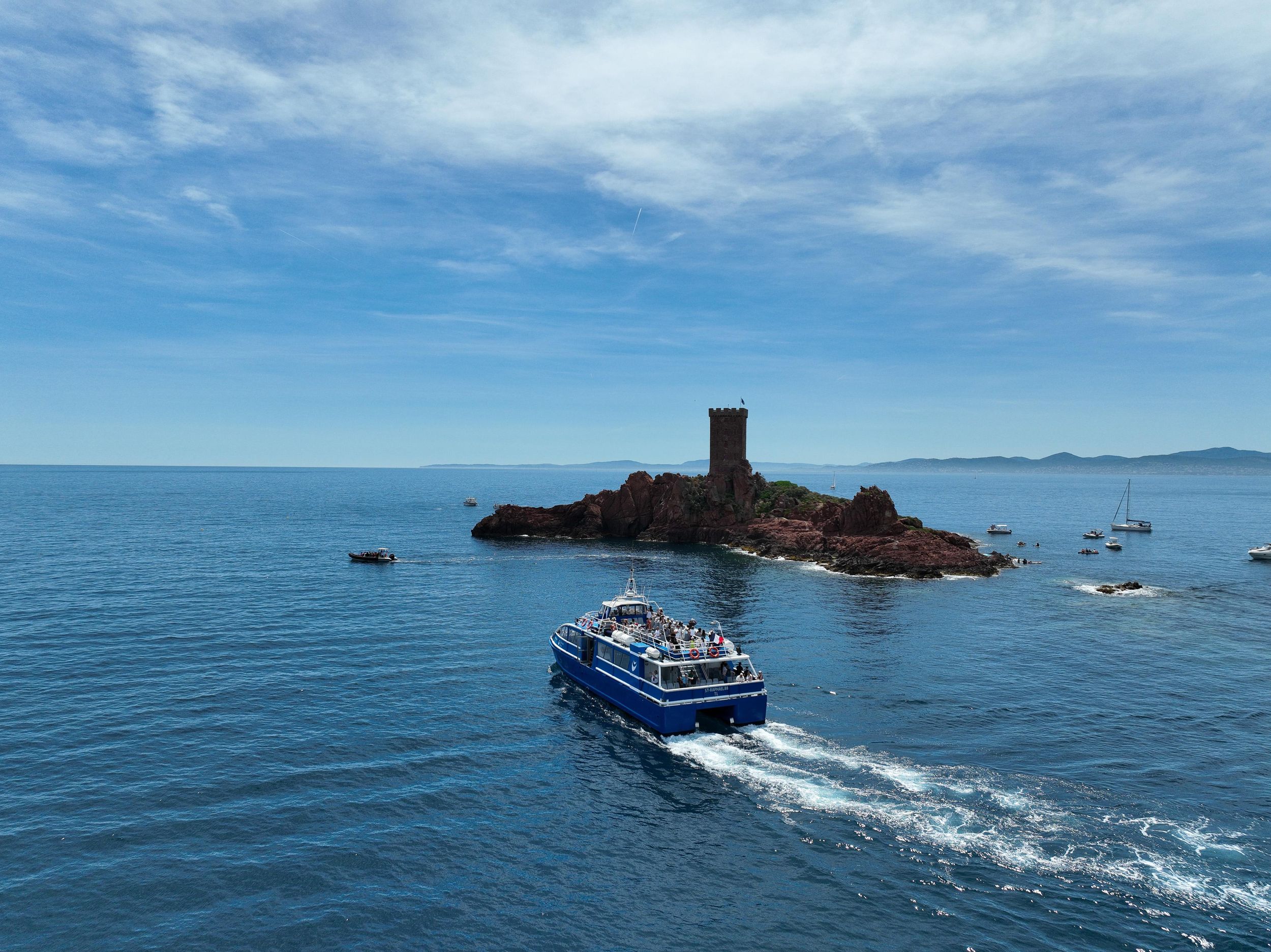 Saint-Raphaël: Küstenkreuzfahrt zu den Calanques de l'Estérel