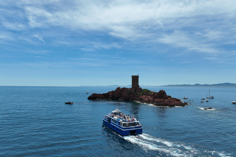 Saint-Raphaël: Coastal cruise tour to the Calanques de l'Esterel Saint-Raphaël: Coastal cruise to the Calanques de l'Estérel