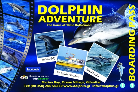 Gibraltar : croisière avec les dauphinsOption standard