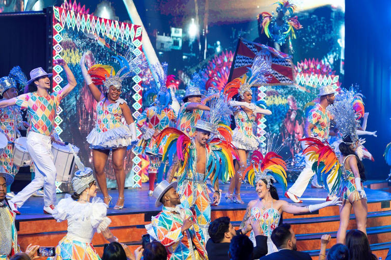 Rio de Janeiro: Roxy Dinnershow met ophaalservice vanaf je hotel