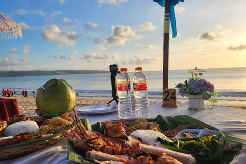 Bali : Île de la Tortue - Bateau à fond de verre avec dîner romantique