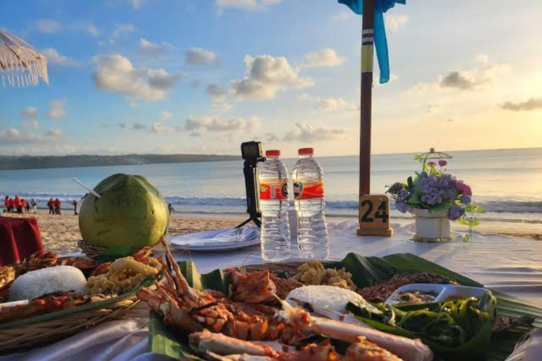 Bali Isla de la Tortuga Barco de Botella de Cristal con Cena Romántica