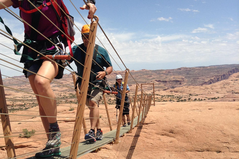 摩押：滑索探险之旅摩押：滑索探险