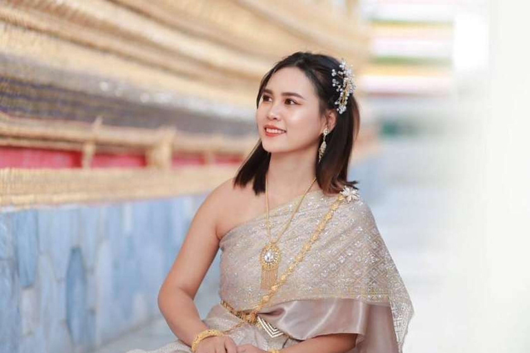 Bangkok: Insta City Tour With Thai Dress and Photoshoot Private Tour