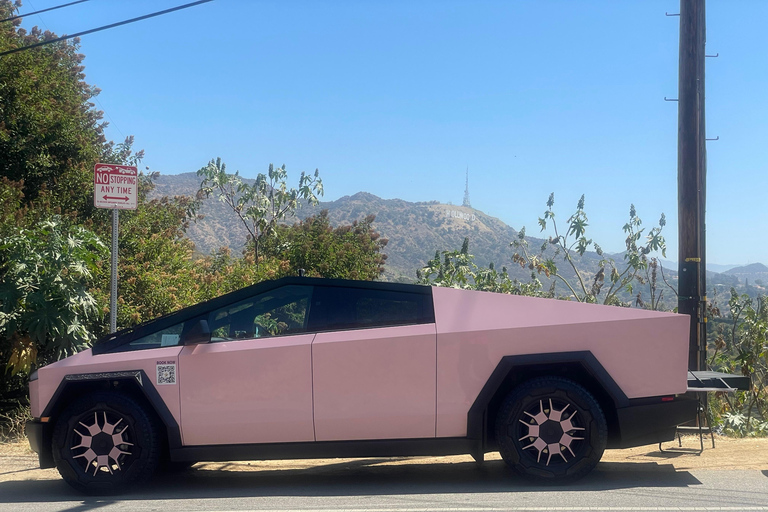 30 min Hollywood Sign Tesla Cyber Truck Tour Drive the new Tesla Cybertruck + 3 passengers