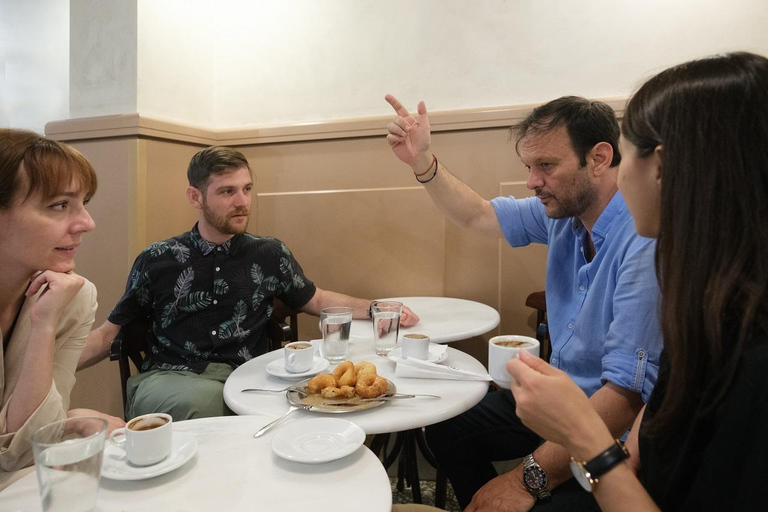 Classic Athens Food Tour with Local Drink & Market Visit Athens: Street Food Tour with Local Guide and 6 Tastings