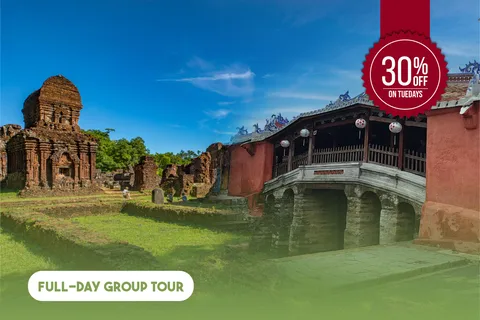 Da Nang: Tour de día completo por el Santuario de My Son y el Patrimonio de Hoi An