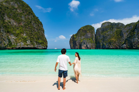Krabi: Premium Phi Phi Islands Day Trip with Lunch & Snorkel Pickup & Drop-off from Krabi