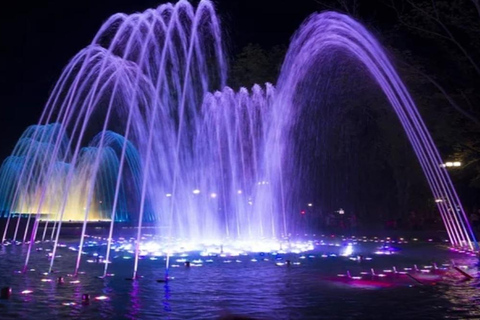 Delhi: Evening at Akshardham With Light Show &amp; Local DinnerAkshardham Water &amp; Light Show With Car + Guide