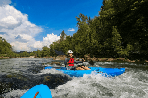 Bled: Canyoning & Kayaking Combo with Free Photos & Videos
