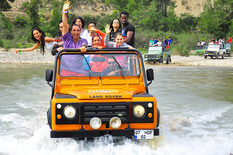 Alanya: Excursão de aventura à caverna Dim e ao rio DimçayTraslados dos hotéis de Alanya