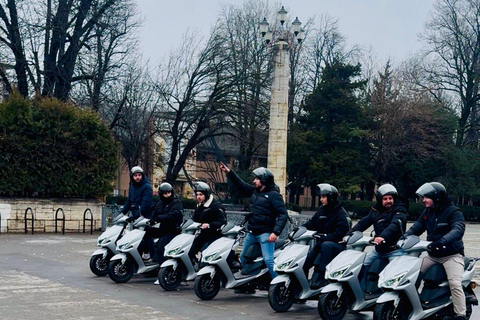 Bucharest Full Tour on Motor Scooter (No License Required)