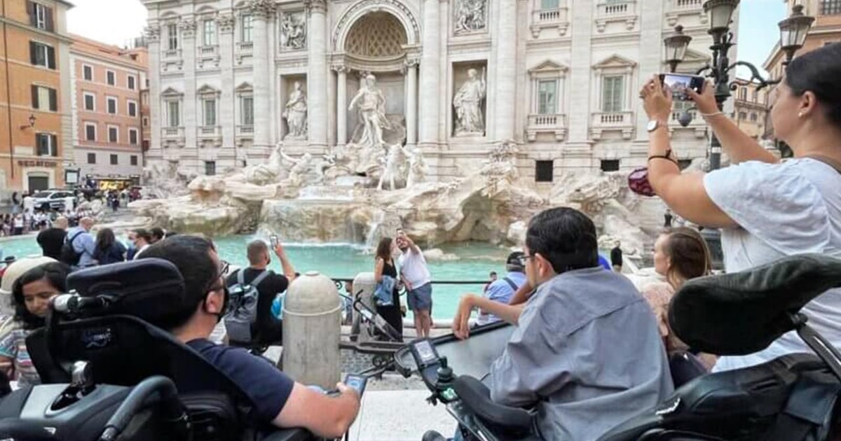 Rome Wheelchair Tour Accessible Squares and Fountains GetYourGuide