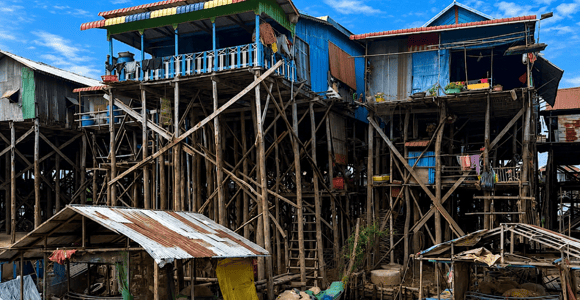 Kampong Phluk Floating Village & Local Market Private HalfDay
