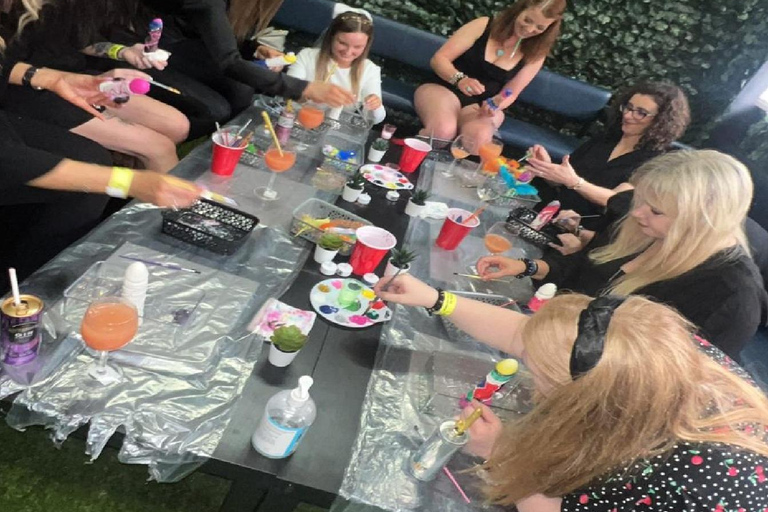 Belfast: Private Clay Mould Painting Party with Host (BYOB) Pimp My Privates schedule