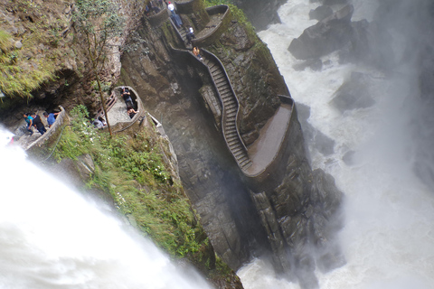 From Quito: Full Day Baños, Ecotourism and Adventure