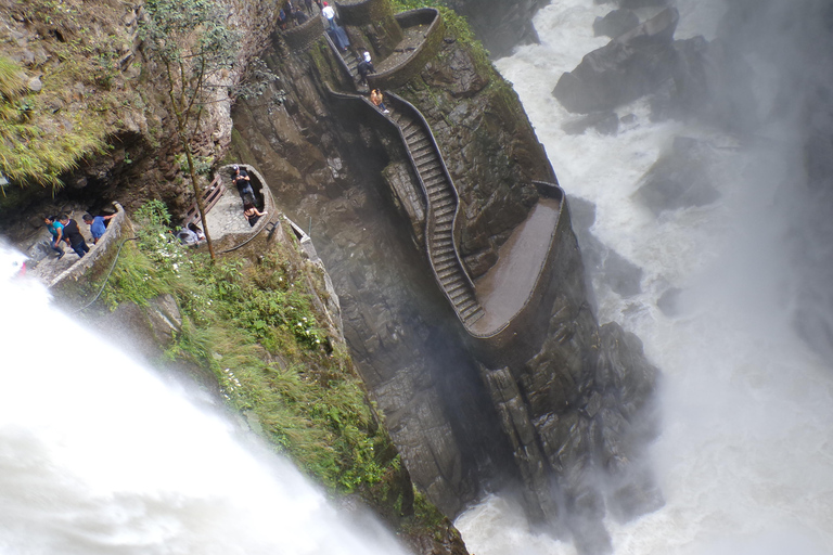 From Quito: Full Day Baños, Ecoturism and Adventure