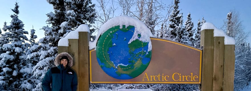 Fairbanks : excursion au cercle arctique et chasse aux aurores boréales