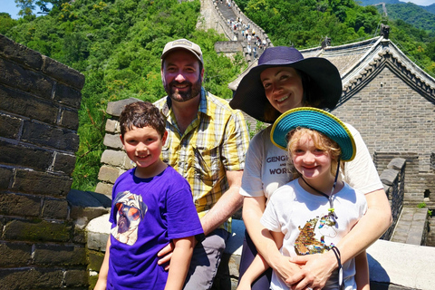 Forbidden City & Mutianyu Great Wall Tour w/ Multi-language Group Tour– Tickets, Guide & Fixed Meeting Point