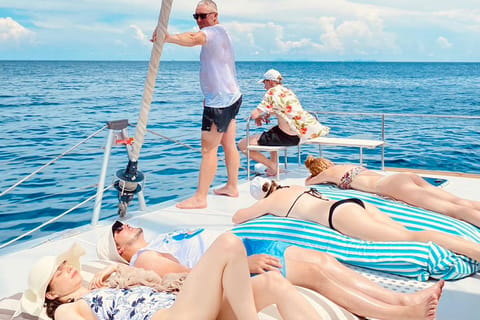 Private Catamaran Charter to Coral Island