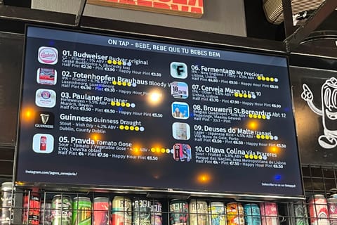 Craft Beer and Petiscos Tour with Inês