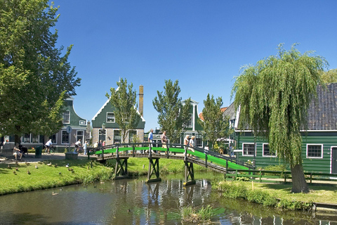 Amsterdam: Live-Guided Zaanse Schans & Cheese Tasting Tour Tour in Spanish