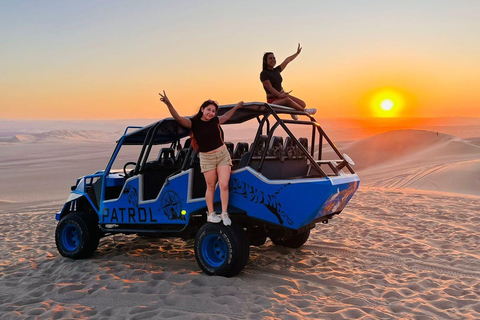 Ica y Huacachina: Experiencia de vino, pisco y paseo en buggy por las dunas