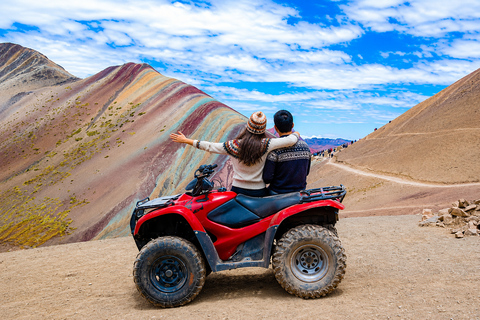From Cuzco: Vinicunca & Red Valley Off-Road Adventure Red Valley and Rainbow Mountain Tour (Quad doble).