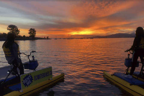 Vancouver: Wypożyczalnia rowerów wodnych w False Creek