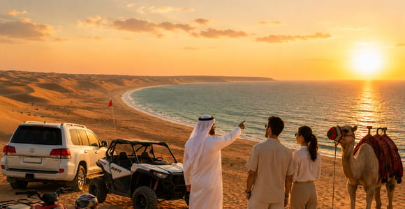 Desert Tales of Qatar – Guided 4x4 Safari to the Inland Sea
